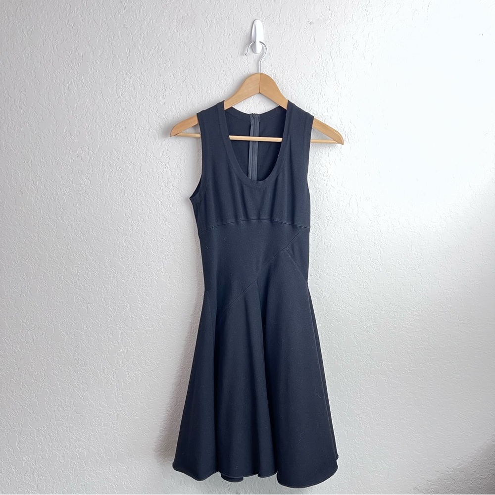 Azzedine ALAIA Dress Knit Fit & Flare Pleated A Line Knit - Picture 3 of 16